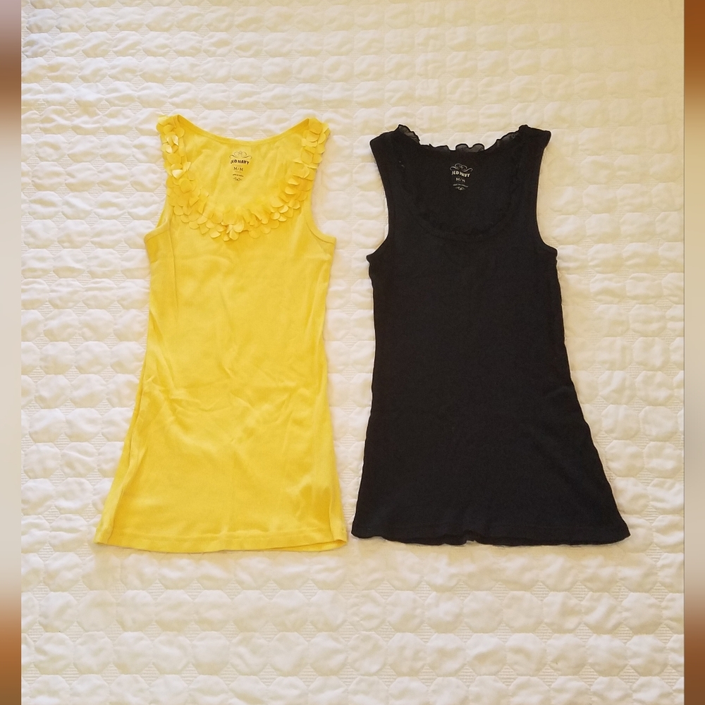 Old Navy Women's Ribbed Tank Tops Sz M